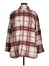 Old Navy Plaid Brown Coat Size M - photo 1