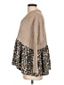 Lovely Melody Animal Print Tan Pullover Sweater Size L - photo 5
