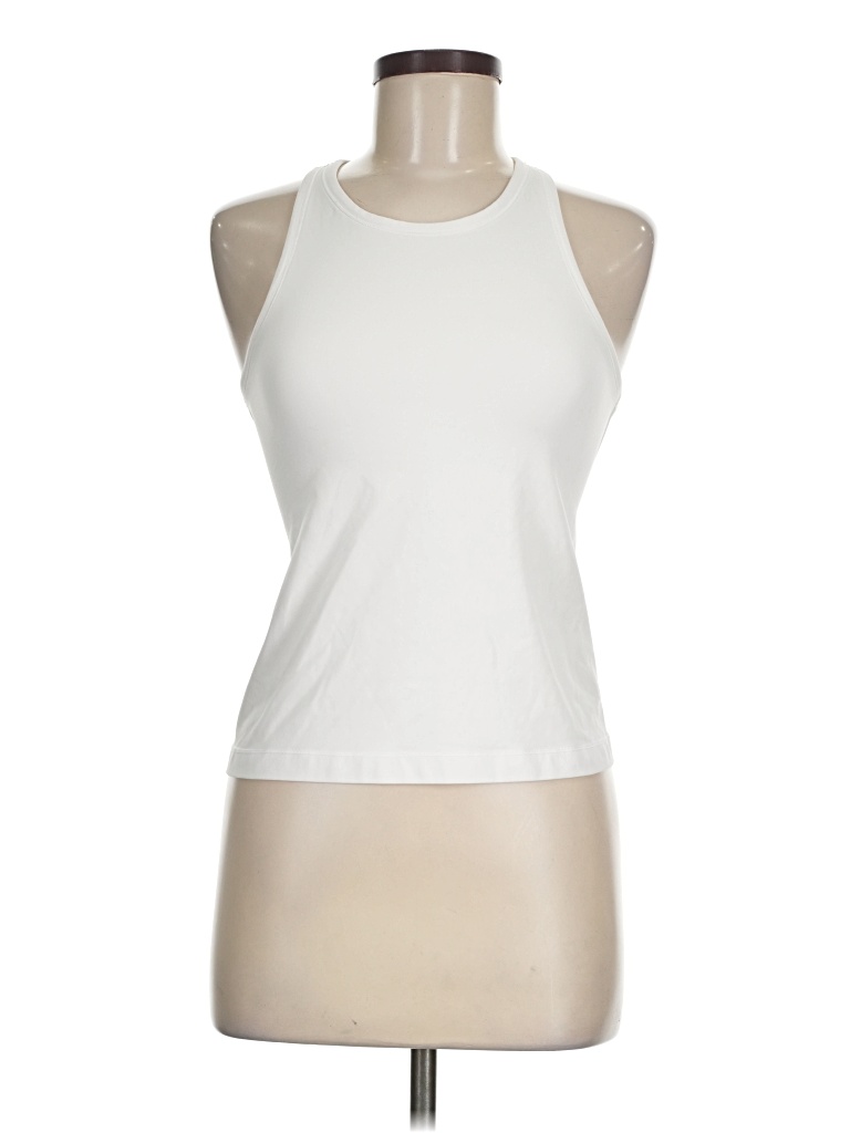 Pre-owned Lululemon Athletica Active Tank Top In White
