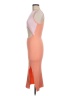Unbranded Color Block Orange Cocktail Dress One size - photo 5