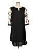 Shein 100% Polyester Black Casual Dress Size L - photo 1