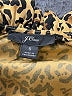 J.Crew 100% Polyester Animal Print Gold Long Sleeve Blouse Size S - photo 7
