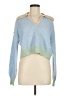Vero Moda Color Block Blue Pullover Sweater Size M - photo 1