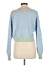Vero Moda Color Block Blue Pullover Sweater Size M - photo 2