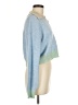 Vero Moda Color Block Blue Pullover Sweater Size M - photo 4