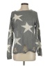 La Miel Stars Gray Pullover Sweater Size S - photo 1