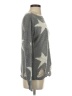 La Miel Stars Gray Pullover Sweater Size S - photo 4
