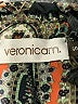 Veronica M. Paisley Blue Casual Pants Size S - photo 3