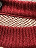 Unbranded 100% Acrylic Checkered-gingham Burgundy Turtleneck Sweater Size L - photo 7