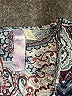 Alya 100% Polyester Silver Short Sleeve Blouse Size L - photo 7