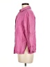 Karen Scott Pink 3/4 Sleeve Button-Down Shirt Size M - photo 5
