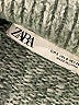 Zara Tweed Green Pullover Sweater Size S - photo 4
