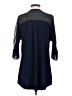 Last Tango Blue 3/4 Sleeve Blouse Size XS - photo 2