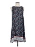 Alya 100% Polyester Paisley Blue Casual Dress Size S - photo 1