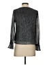 Banana Republic Silver Long Sleeve Blouse Size XS - photo 2