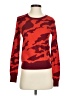 CAbi Animal Print Red Pullover Sweater Size XS - photo 1