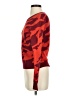 CAbi Animal Print Red Pullover Sweater Size XS - photo 5
