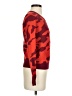 CAbi Animal Print Red Pullover Sweater Size XS - photo 4
