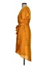 Sienna Sky 100% Polyester Paisley Orange Casual Dress Size XS - photo 5