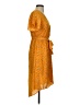 Sienna Sky 100% Polyester Paisley Orange Casual Dress Size XS - photo 4