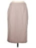 St. John Collection Solid Gray Tan Formal Skirt Size 8 - photo 1
