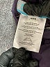 SAB 100% Polyester Solid Blue Purple Raincoat Size XS - photo 7