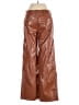 Free People 100% Polyester Brown Casual Pants Size 0 - photo 2