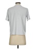 Shein Solid Silver Short Sleeve T-Shirt Size S - photo 2