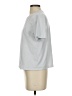 Shein Solid Silver Short Sleeve T-Shirt Size S - photo 5