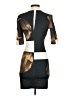 Clover Canyon Graphic Brown Cocktail Dress Size XS - photo 2