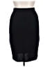 St. John Solid Black Formal Skirt Size 14 - photo 1