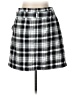 Jolt Plaid Gray Casual Skirt Size L - photo 2