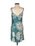 Zara Paisley Teal Cocktail Dress Size XS - photo 2