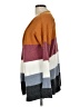Pink Rose Color Block Brown Cardigan Size L - photo 5