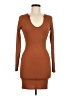 Boohoo Brown Casual Dress Size 8 - photo 1