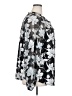Beacon Floral Silver Long Sleeve Blouse Size 3X - photo 4