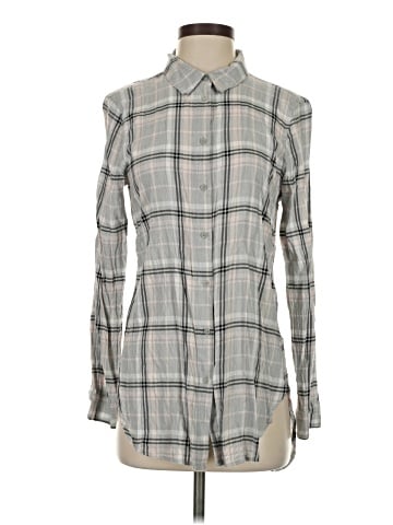 Calvin Klein Long Sleeve Button-Down Shirt (view 1)