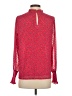 J by Joie 100% Polyester Red Long Sleeve Blouse Size S - photo 2