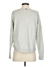 QOR Solid Silver Pullover Sweater Size S - photo 2