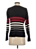 Talbots 100% Cotton Stripes Black Pullover Sweater Size S - photo 2