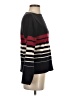Talbots 100% Cotton Stripes Black Pullover Sweater Size S - photo 4