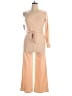 Assorted Brands Color Block Tan Jumpsuit Size XL - photo 1