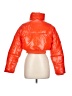 Zara 100% Polyester Orange Snow Jacket Size L - photo 2