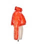 Zara 100% Polyester Orange Snow Jacket Size L - photo 4