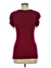 Fresh Brewed Burgundy Short Sleeve Top Size M - photo 2
