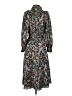 Ann Taylor 100% Polyester Paisley Green Casual Dress Size 0 (petite) - photo 2