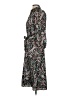 Ann Taylor 100% Polyester Paisley Green Casual Dress Size 0 (petite) - photo 5