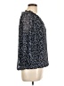 Tamara H. 100% Polyester Blue 3/4 Sleeve Blouse Size L - photo 4