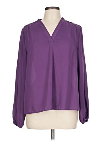 Shein Long Sleeve Blouse (view 1)