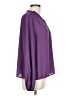 Shein 100% Polyester Purple Long Sleeve Blouse Size 12 - photo 4